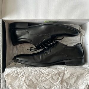 Alfani Men's “Andrew” Black Leather Dress Shoes